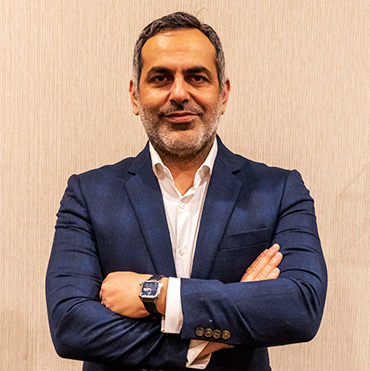 Portrait of Iman Rahimi, founder of IFERCO, a Toronto design-build renovation studio established in 2003.