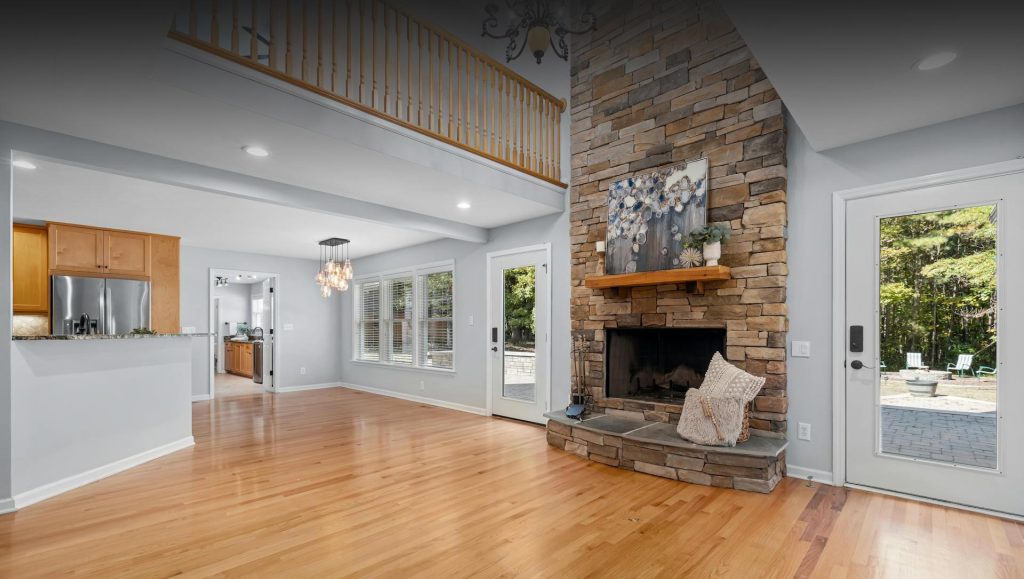 Full home renovation living room by IFERCO — Rosedale, Toronto 2024